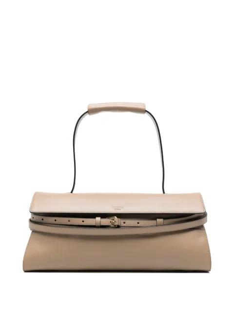 buckle detail tote bag by MOSCHINO