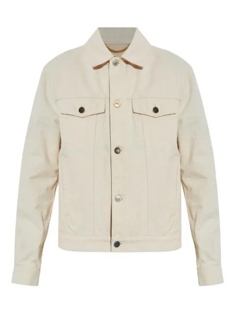 button-fastening denim jacket by MOSCHINO