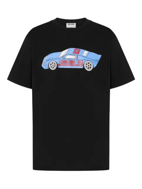 car-print T-shirt by MOSCHINO
