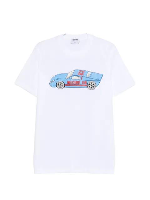 car-print T-shirt by MOSCHINO