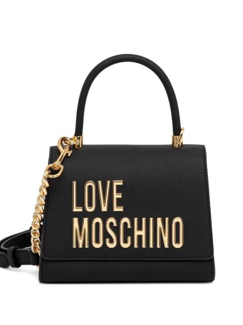 chain-strap top handle tote bag by MOSCHINO
