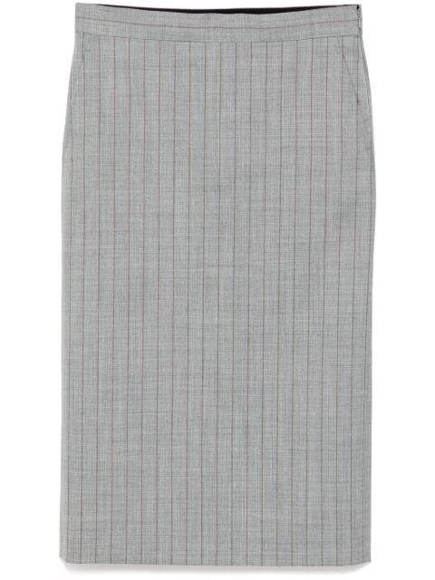 checked skirt by MOSCHINO