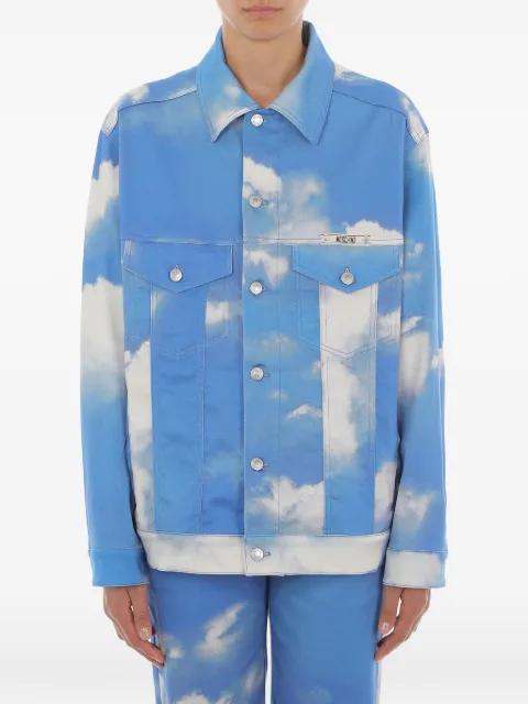 clouds cotton jacket by MOSCHINO