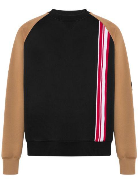 colour-block crew-neck sweatshirt by MOSCHINO