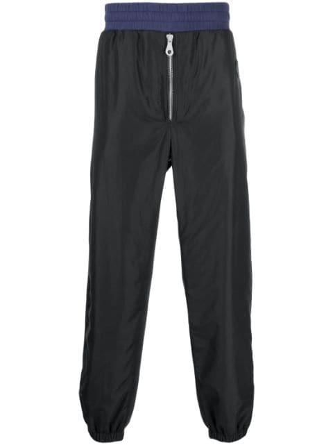 colour-block track pant by MOSCHINO