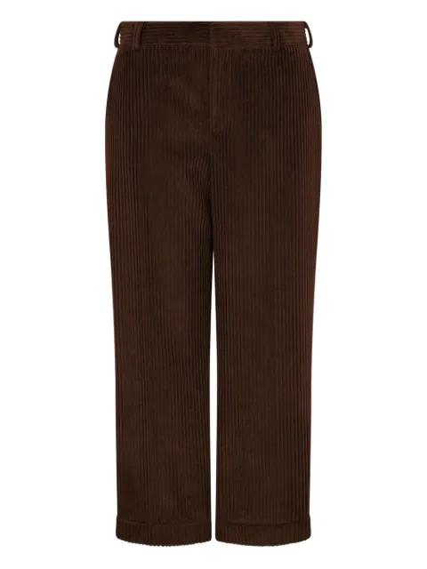corduroy trousers by MOSCHINO