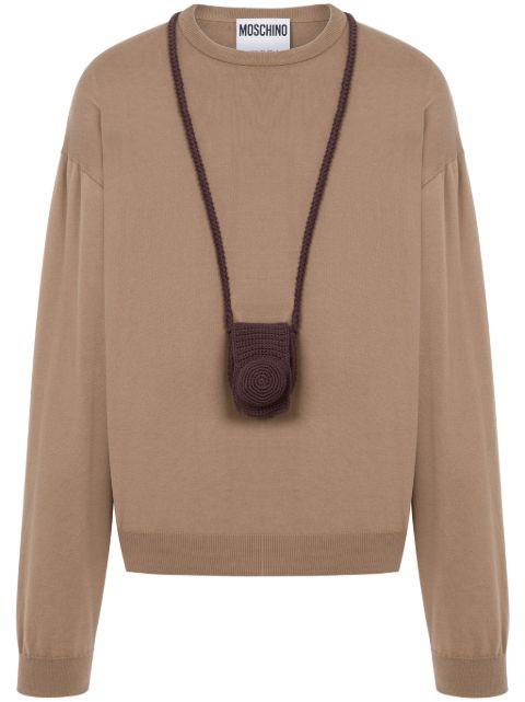cotton sweater by MOSCHINO