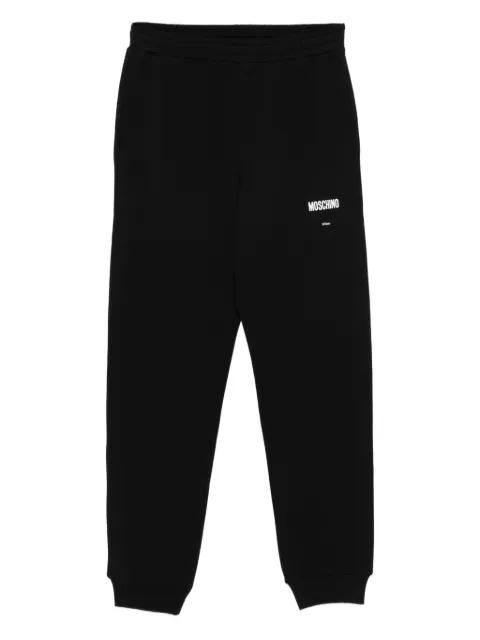 cotton track pants by MOSCHINO