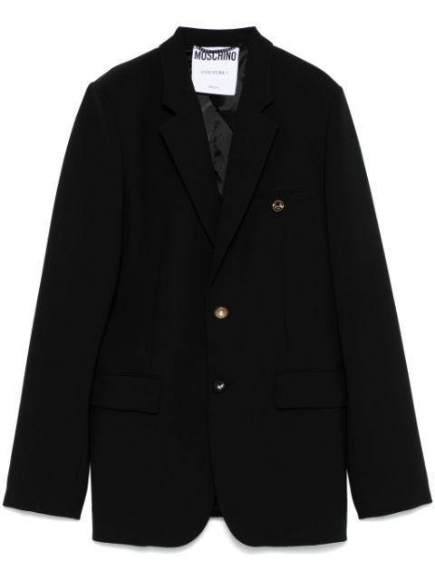 crepe blazer by MOSCHINO