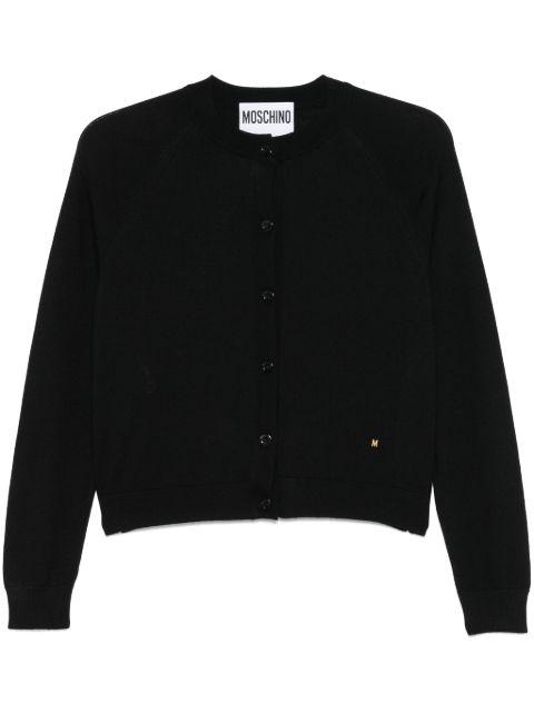 crew-neck cardigan by MOSCHINO
