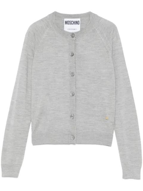 crew-neck cardigan by MOSCHINO
