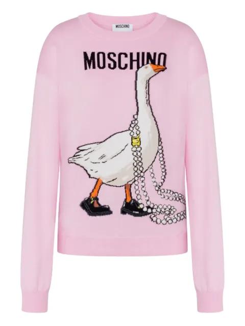 crew-neck sweater by MOSCHINO