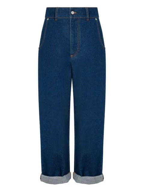 cuffed jeans by MOSCHINO