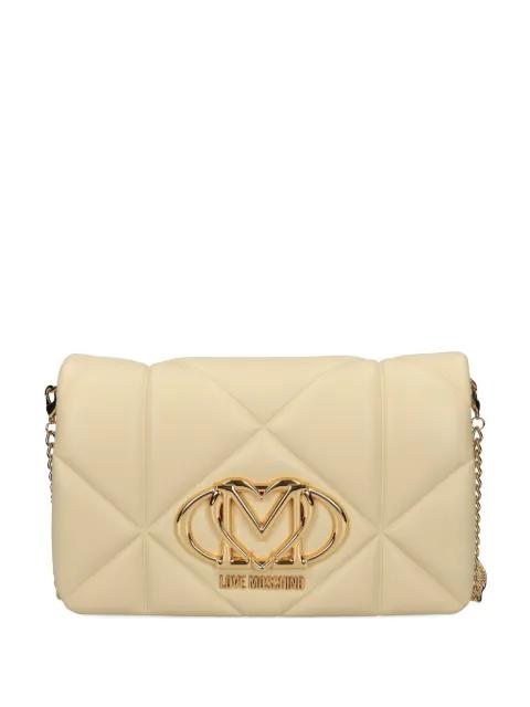 diamond-quilted crossbody bag by MOSCHINO