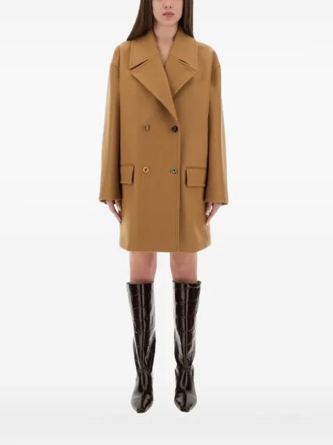 double-breasted coat by MOSCHINO