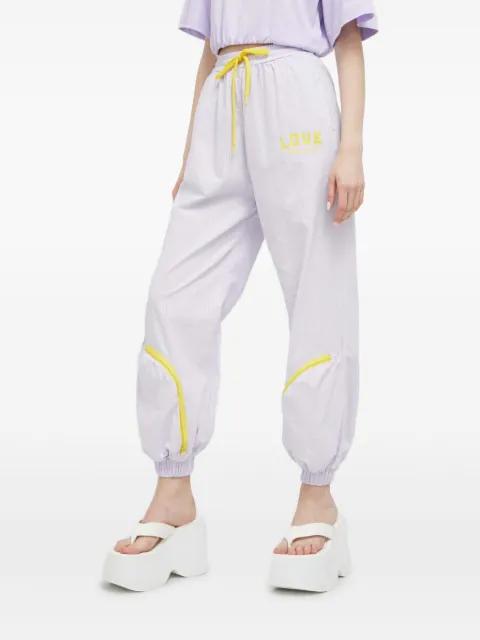 drawstring track trousers by MOSCHINO