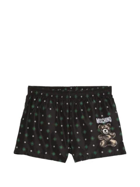 elasticated swim shorts by MOSCHINO