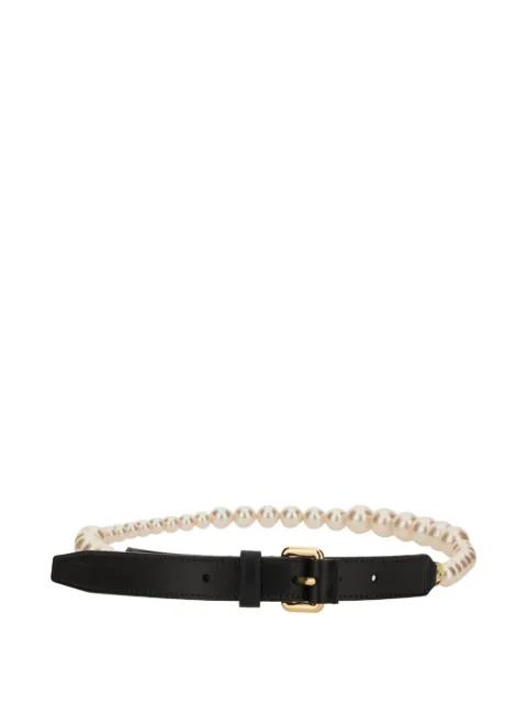 embellished belt by MOSCHINO