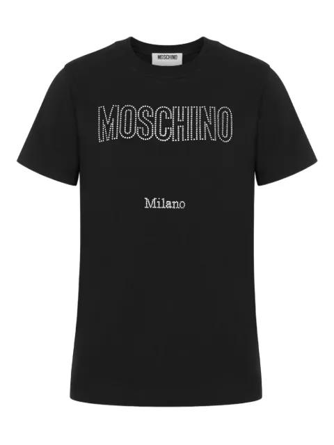 embellished cotton T-shirt by MOSCHINO