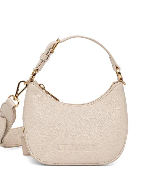 embossed-logo shoulder bag by MOSCHINO