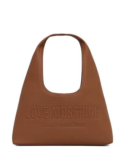 embossed tote bag by MOSCHINO
