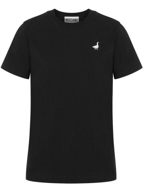 embroidered T-shirt by MOSCHINO