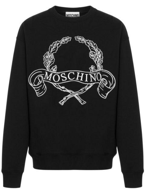 embroidered-logo sweatshirt by MOSCHINO