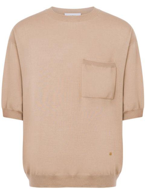 fine-knit T-shirt by MOSCHINO
