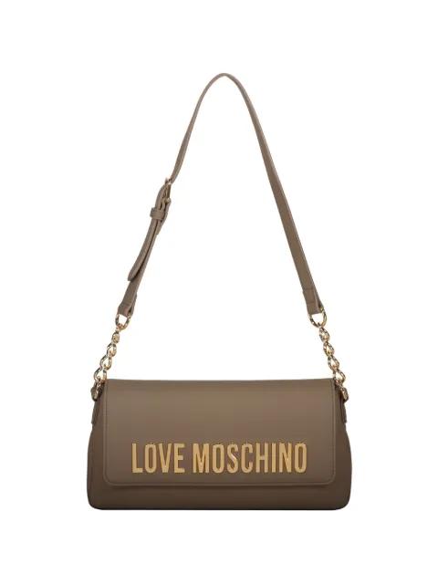 flap chain shoulder bag by MOSCHINO