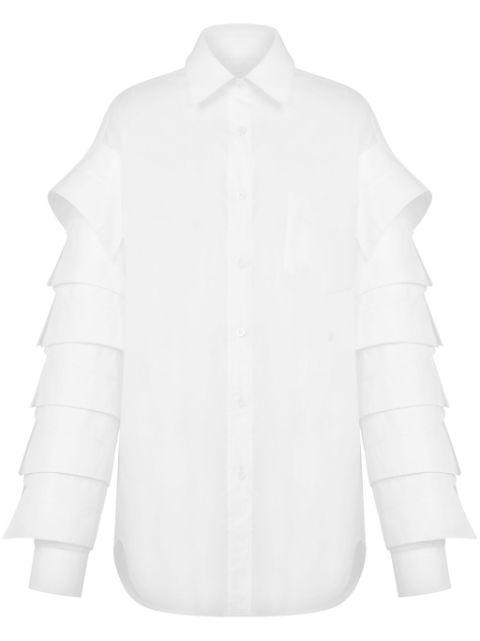 flared shirt by MOSCHINO