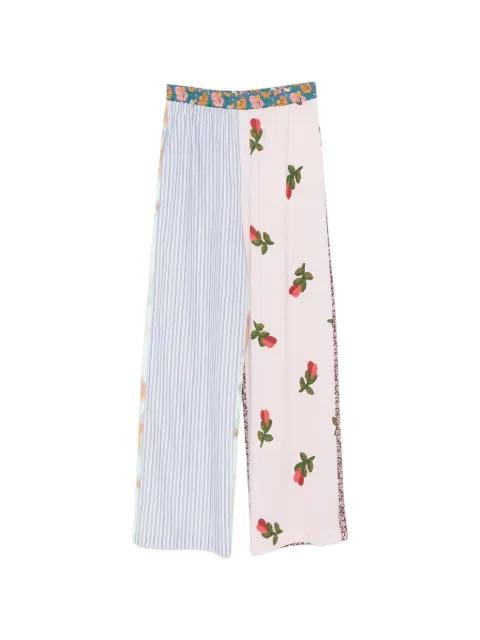 floral-print palazzo pants by MOSCHINO