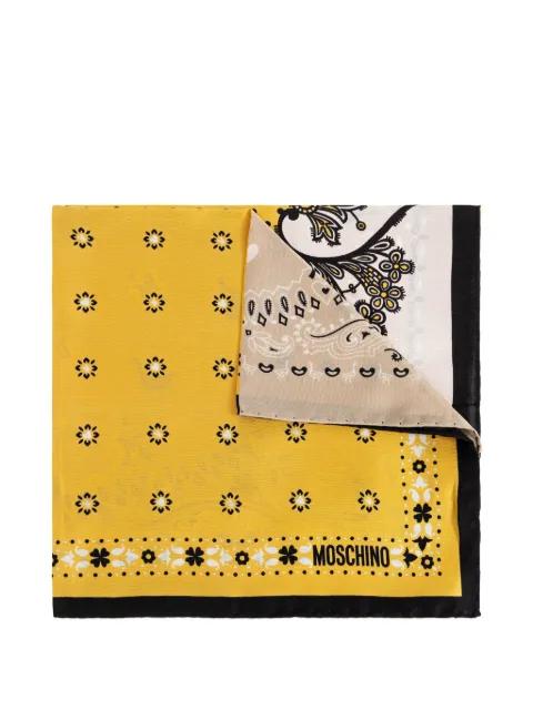 floral-print scarf by MOSCHINO