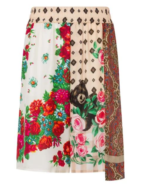 floral shorts by MOSCHINO