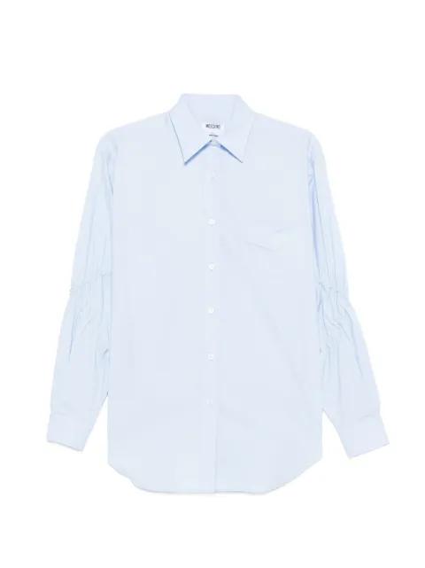 gathered.sleeve shirt by MOSCHINO