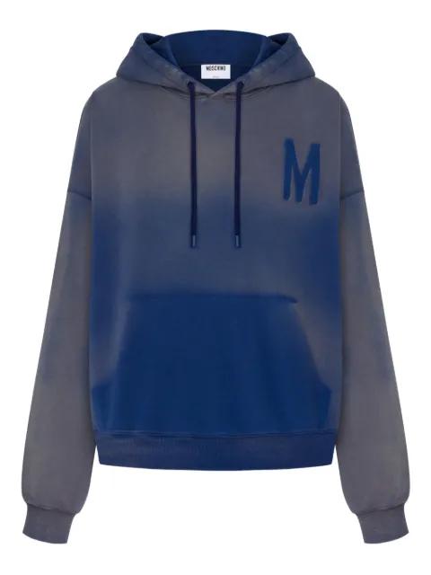 gradient-effect hoodie by MOSCHINO