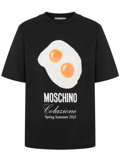 graphic-print T-shirt by MOSCHINO