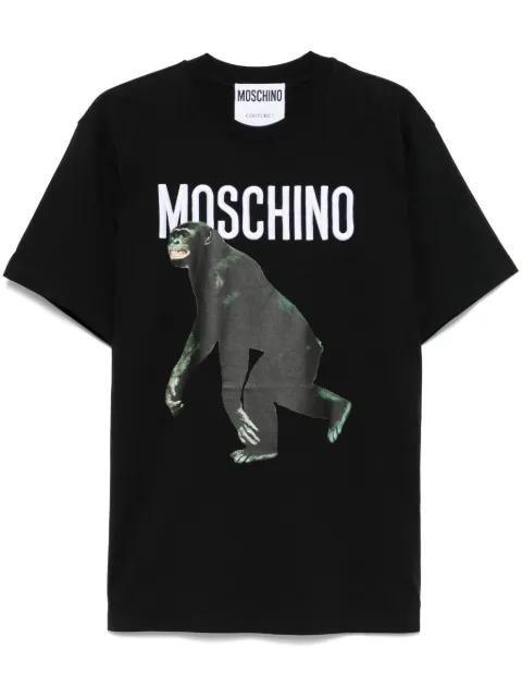 graphic-print T-shirt by MOSCHINO