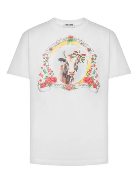 graphic-print T-shirt by MOSCHINO