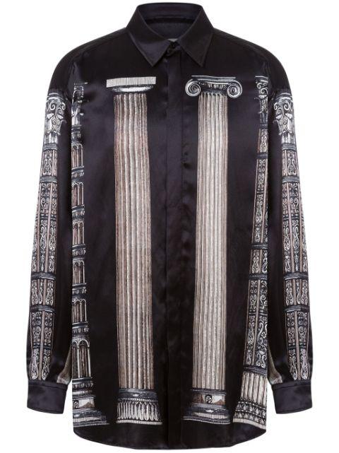 graphic-print shirt by MOSCHINO