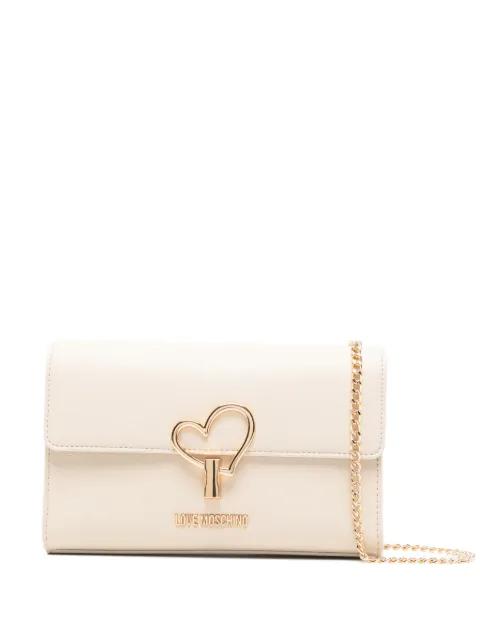heart chain crossbody bag by MOSCHINO