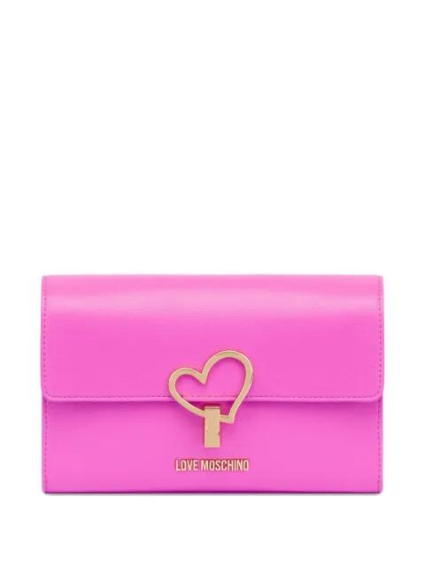 heart chain shoulder bag by MOSCHINO