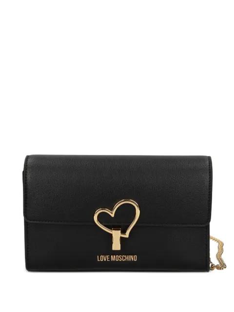 heart-detail cross body bag by MOSCHINO