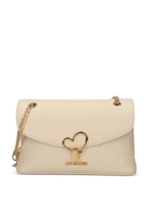 heart-detail shoulder bag by MOSCHINO