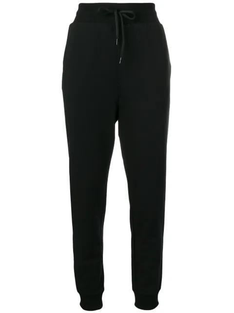 heart print sweatpants by MOSCHINO
