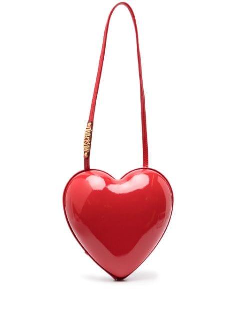 heart-shape shoulder bag by MOSCHINO