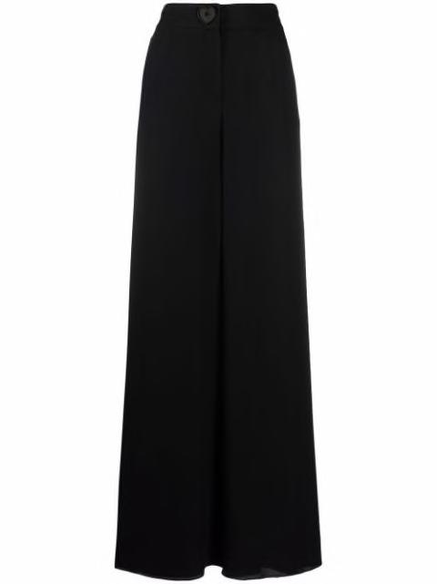 high-waisted flared trousers by MOSCHINO