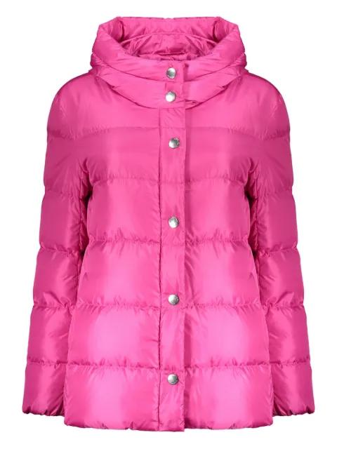 hoodied quilted jacket by MOSCHINO