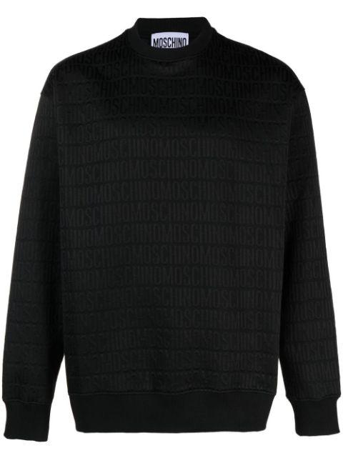 jacquard logo jumper by MOSCHINO