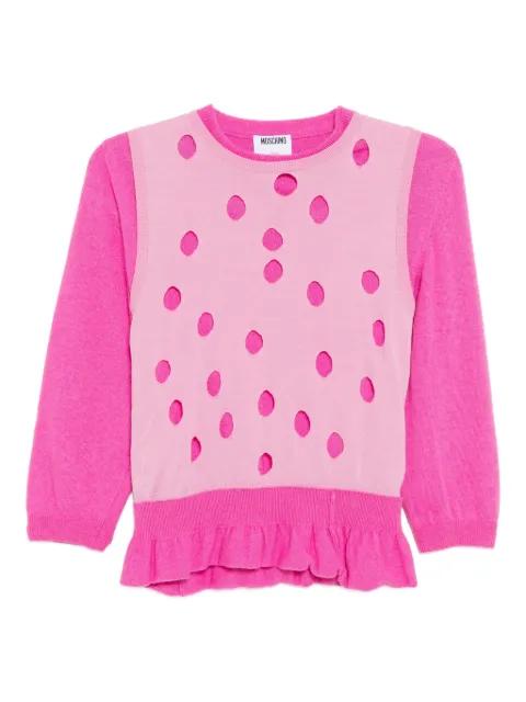 layered jumper by MOSCHINO