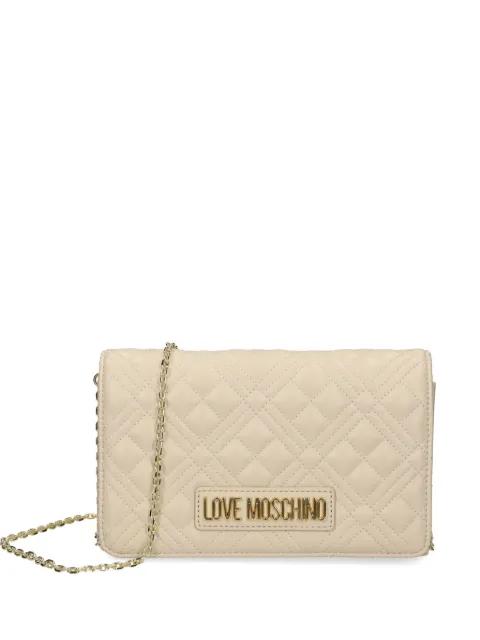 leather cross body bag by MOSCHINO